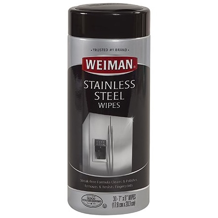 Weiman Weiman Stainless Steel Cleaner Wipes, 4PK BUY00541355